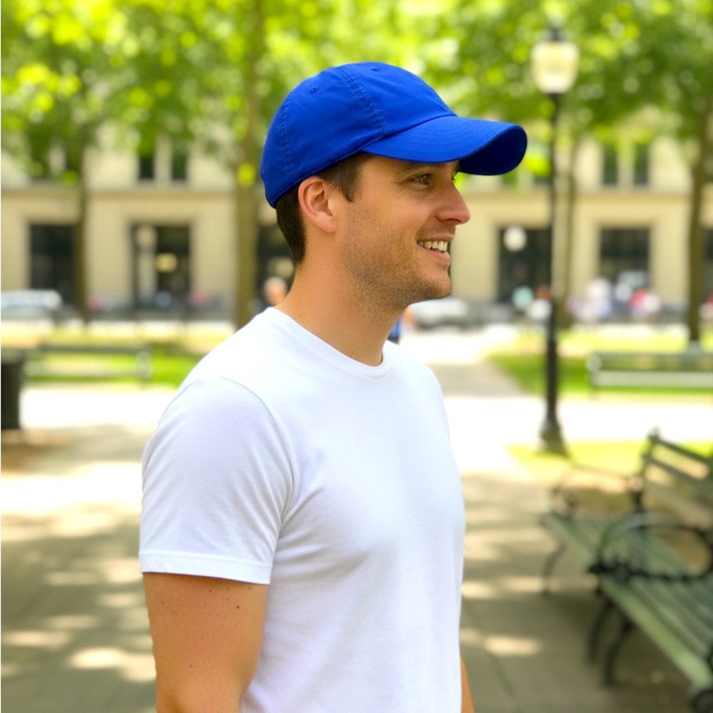 Ralph Lauren Royal Blue Fitted Performance Hat Cap One Size BNWT